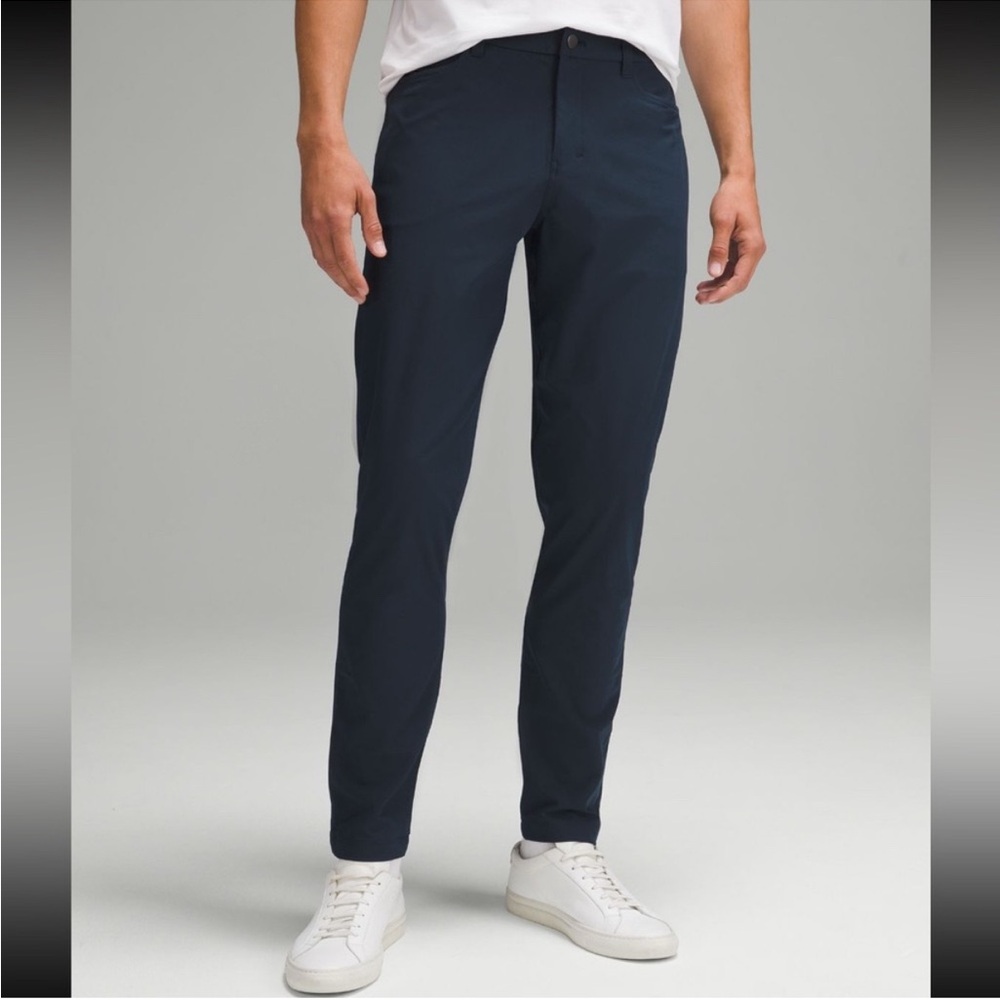 Lululemon Men's Black Slim Fit Pants 36 x 32